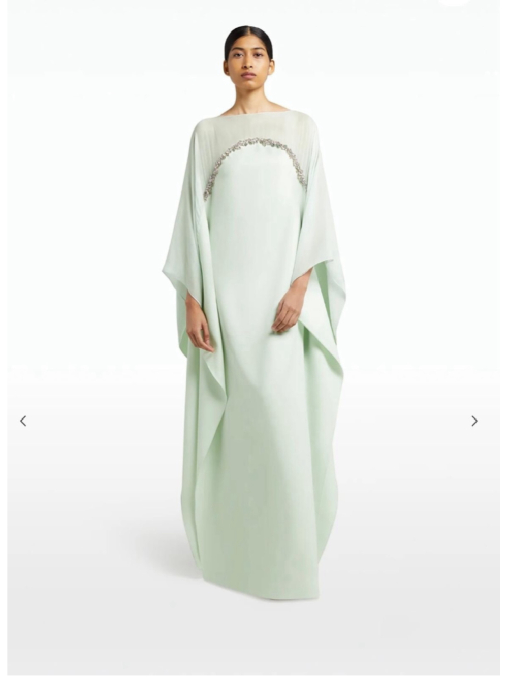 Safiiya Long Dress Light Green 8